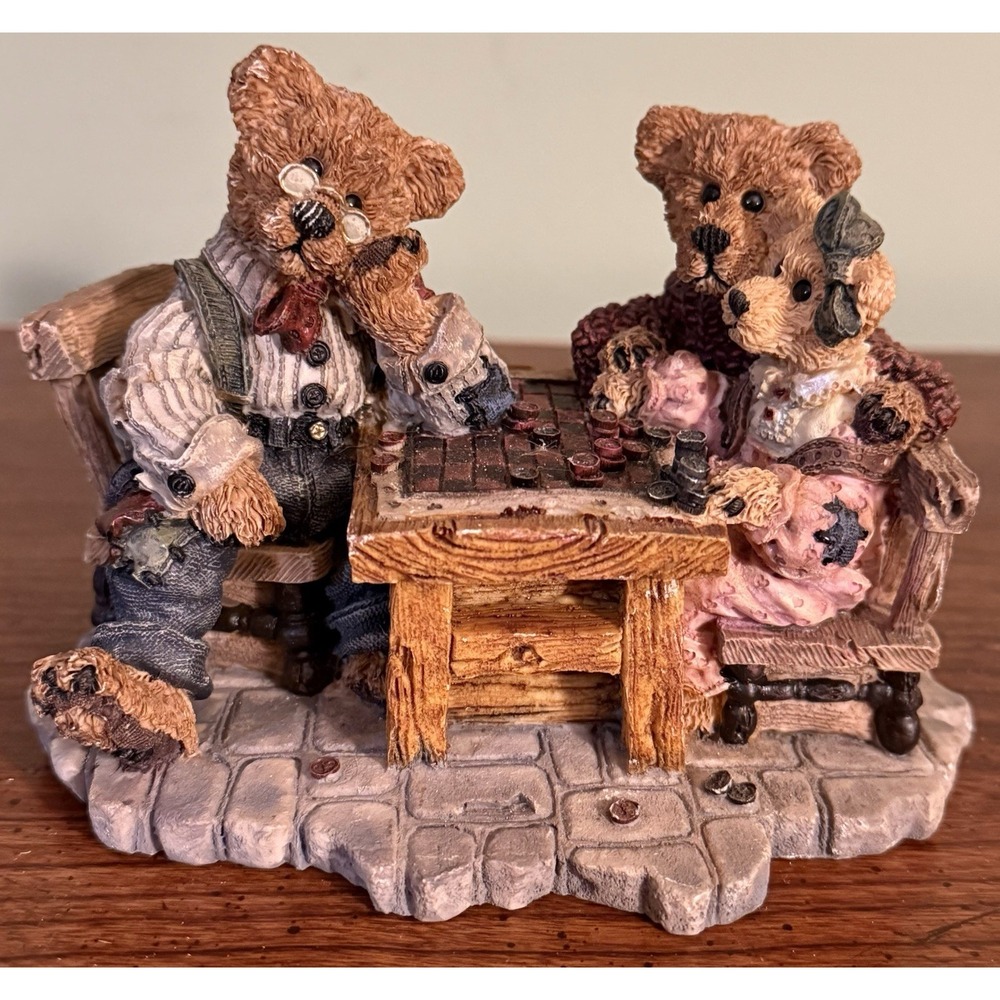 Boyds Bears & Friends Bearstone Collection‎ 1996 Sunday Afternoon #2281